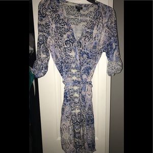 Cute wrap t-shirt type dress. Multi color